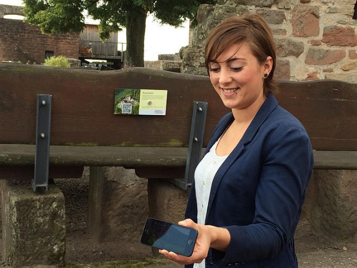 Vorstellung des Filmprojekts auf der Burg Landeck.